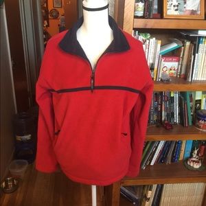 Hunt Club fuzzy red jacket